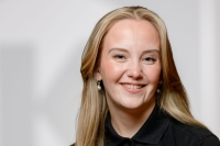 HOLE-TALENT. Mina Lærum ved Circle K Vik er tatt opp på talentprogrammet til Circle K.