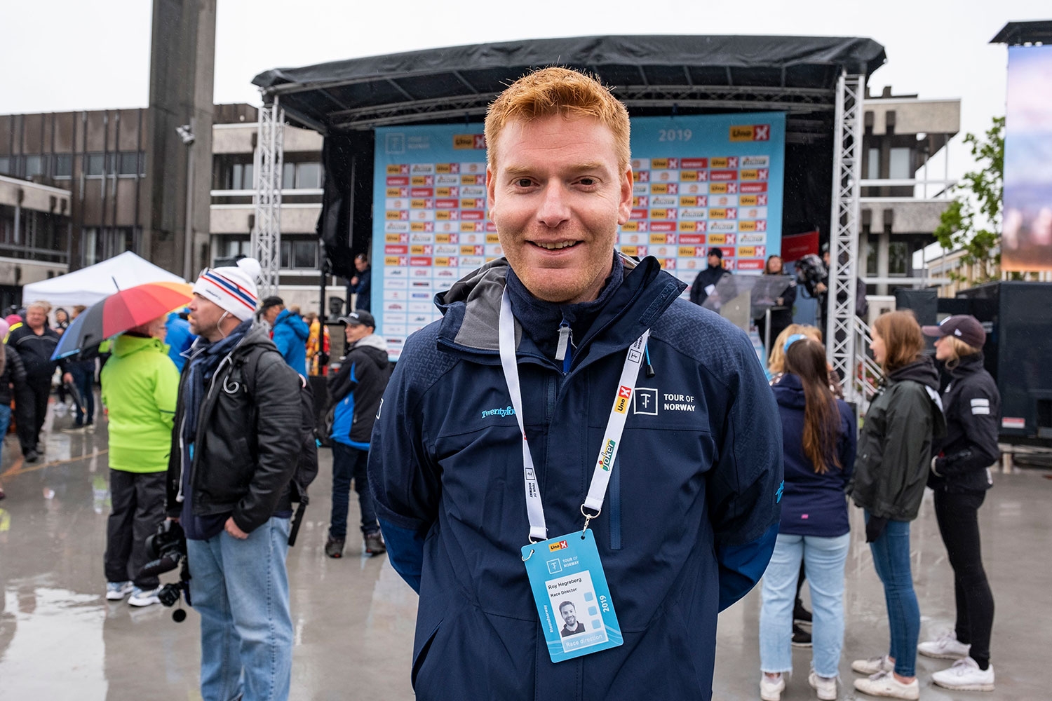 Rittleder Roy Hegreberg Tour of Norway er nødt til å avlyste neste år ritt. Her under året utgave i på en etappe i Lyngdal.