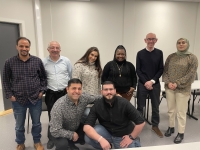 Integreringsutvalget i Ringerike: (Bak fra venstre) Kiros Woldeab Teklehaimanot, Ghafour Azari, Diana Mandt, Michelle Abamake Strømmen, Helge Grundstad (leder), Seham N. M. Srour.(Foran fra venstre) Parviz Salimi og Mohammed Kheir Alshaleh. Ikke tilstede: Line Fretheim Saupstad (nestleder)