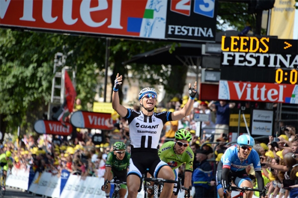 2014 - Etape 1 - Leeds / Harrogate - Victoire de Marcel Kittel 